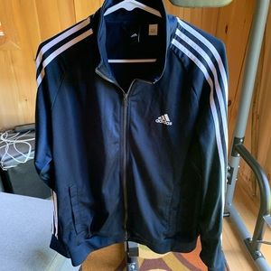 Men’s M Adidas track jacket zip up